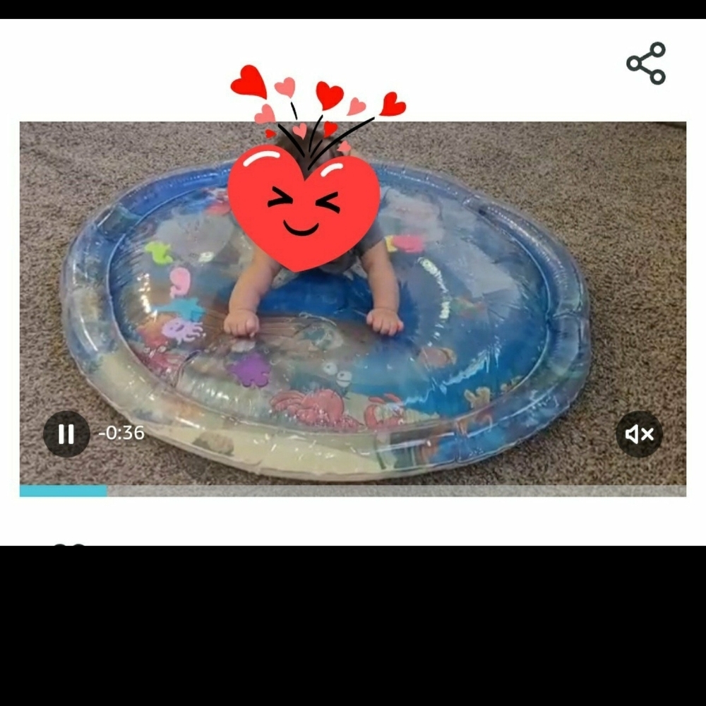 Kids Inflatable Ocean Play Mat - Picture 3 of 11